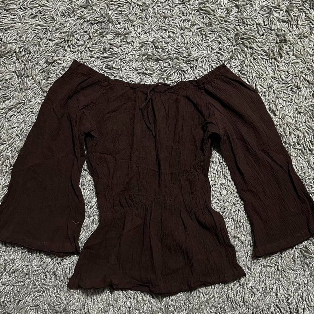 Y2K Fairy Boho Blouse Size L Best Fits S